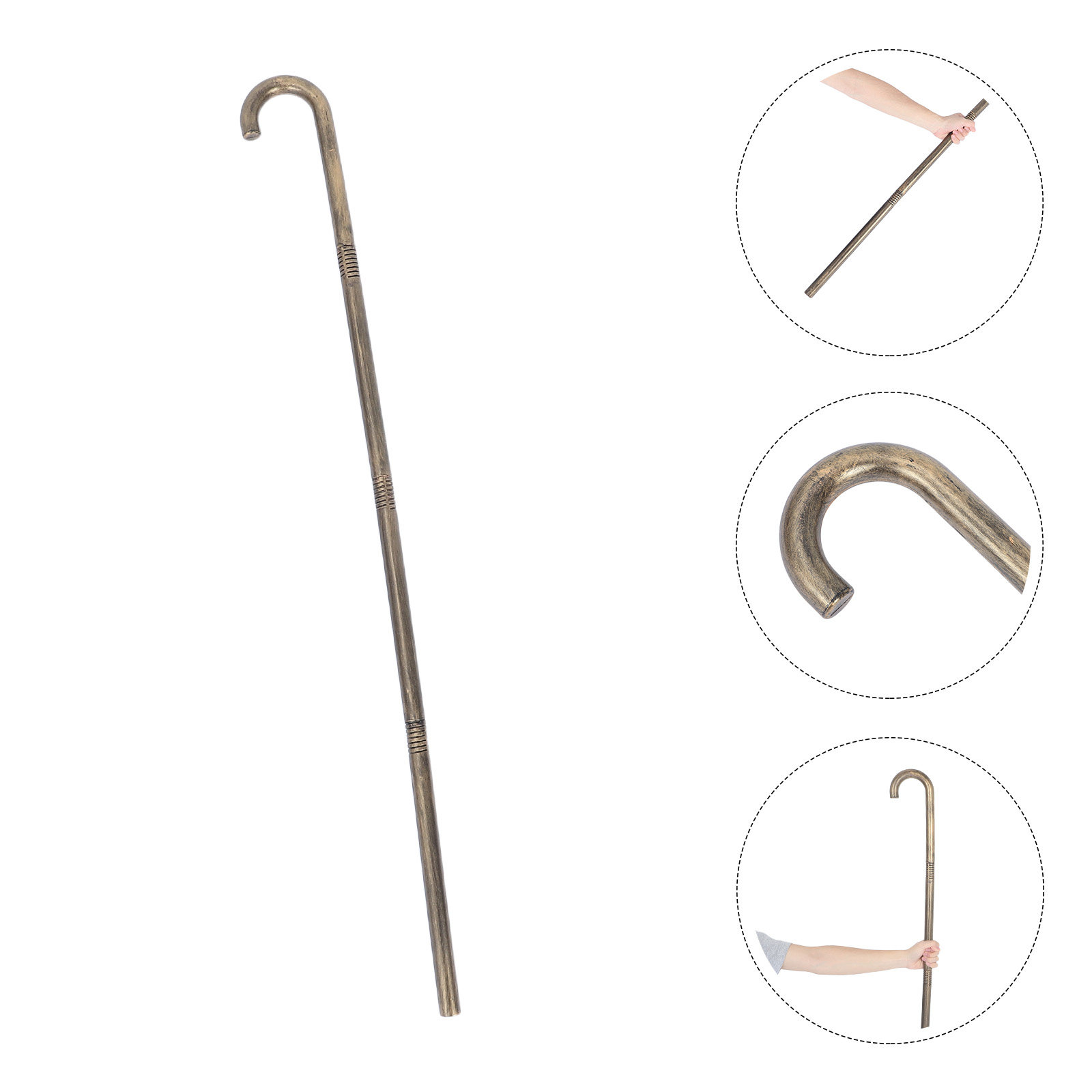 Detachable Cosplay Prop - Cosplay Cane Prop Halloween Wandelstok Afneembare