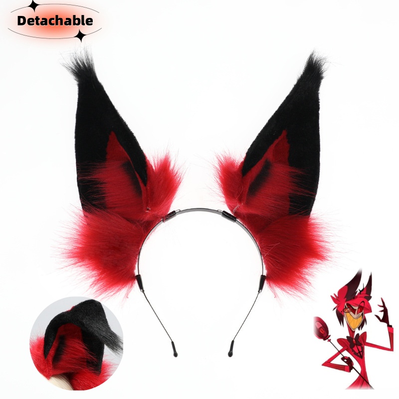 Detachable Cosplay Prop - 2024 Hot Anime Alastor Cosplay Hoofddeksels
