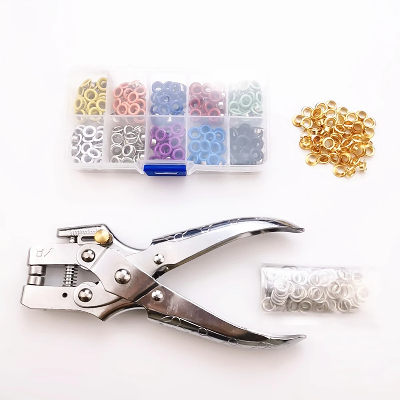 Snap Plier Setter - 5MM Oogjes Installatietang met 300 stks