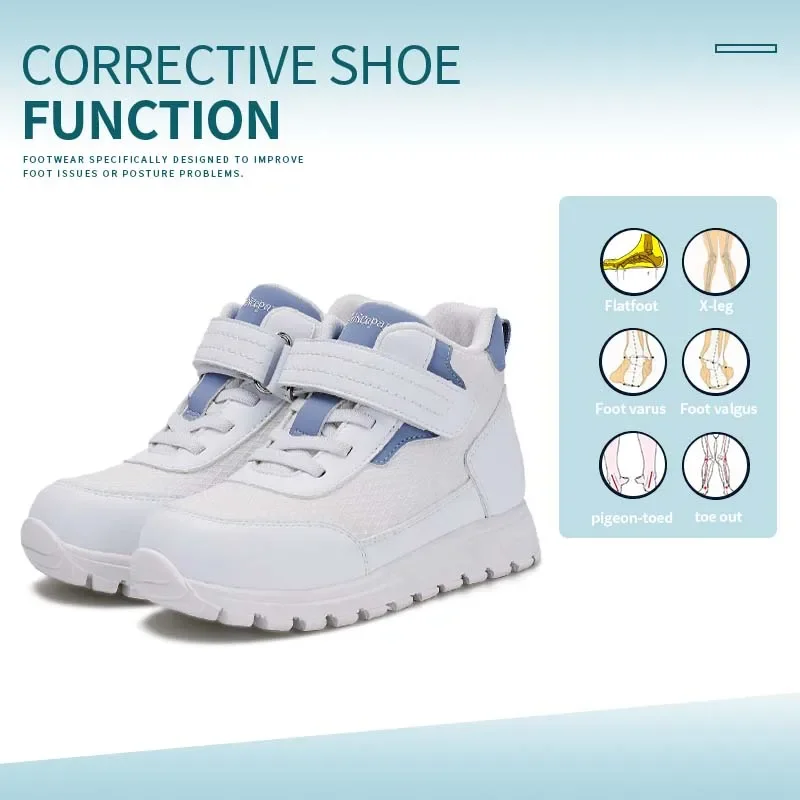 Velcro Hook Loop - Princepard Kinderjongenssneakers Hoge enkelsteun Orthopedische kinderschoenen