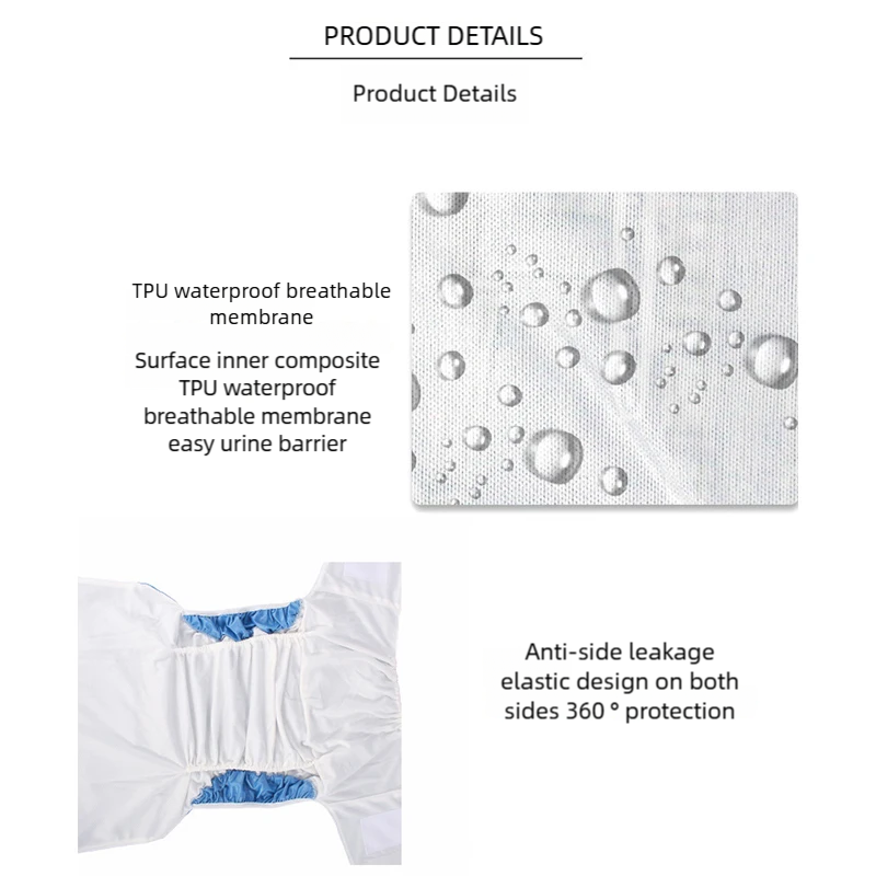 Herbruikbare wasbare stoffen l - Velcro Hook Loop recensie en prijs