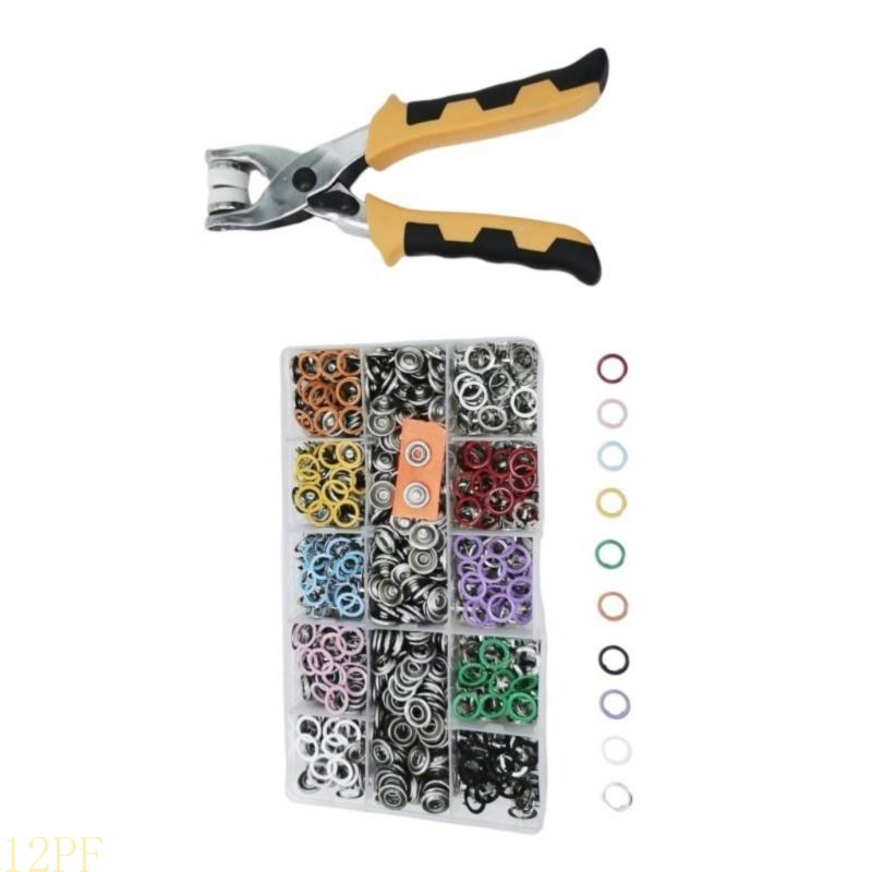 12PF 11 mm metalen drukknopen  - Snap Plier Setter recensie en prijs