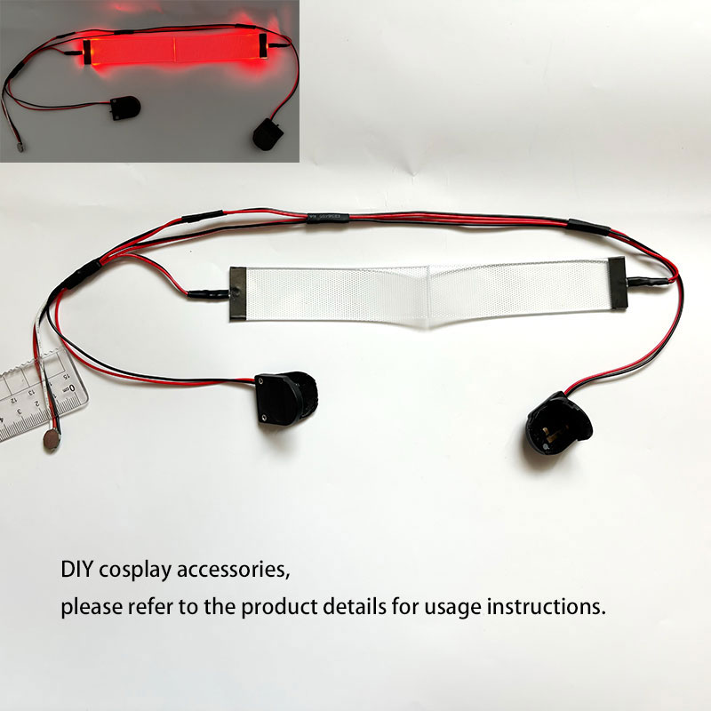 Rode flexibele buigbare DIY LE - Cosplay Prop Kit recensie en prijs