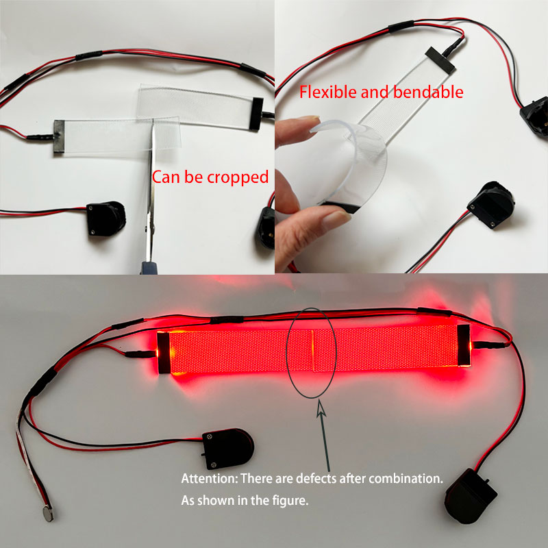 Rode flexibele buigbare DIY LE - Cosplay Prop Kit recensie en prijs