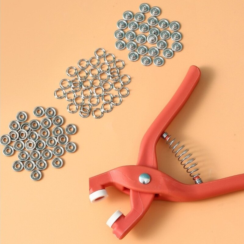 50 Sets 9.5 MM Vijf Kaak Gesp  - Snap Fastener Set recensie en prijs