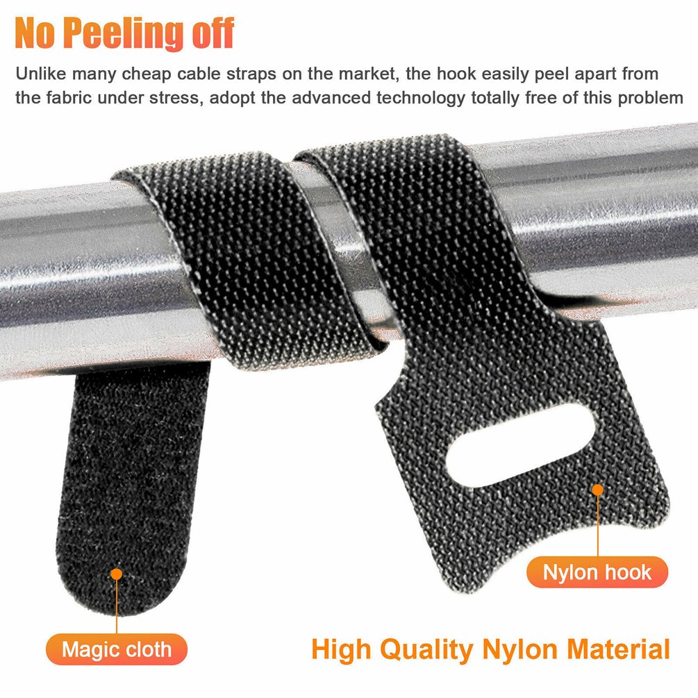 Klittenbanden voor kabels Kabe - Velcro Hook Loop recensie en prijs