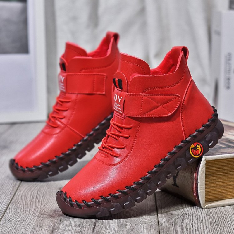 Winterfleece gevoerde warme ka - Velcro Hook Loop recensie en prijs