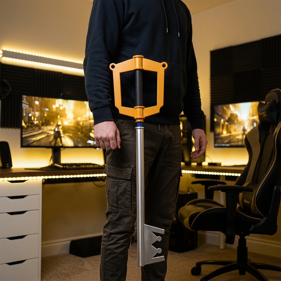 33,8 inch Kingdom Hearts Sora  - Keyblade Cosplay Prop recensie en prijs