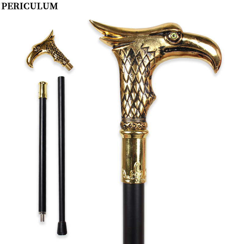 Glanzende gouden adelaarskop w - Detachable Cosplay Prop recensie en prijs