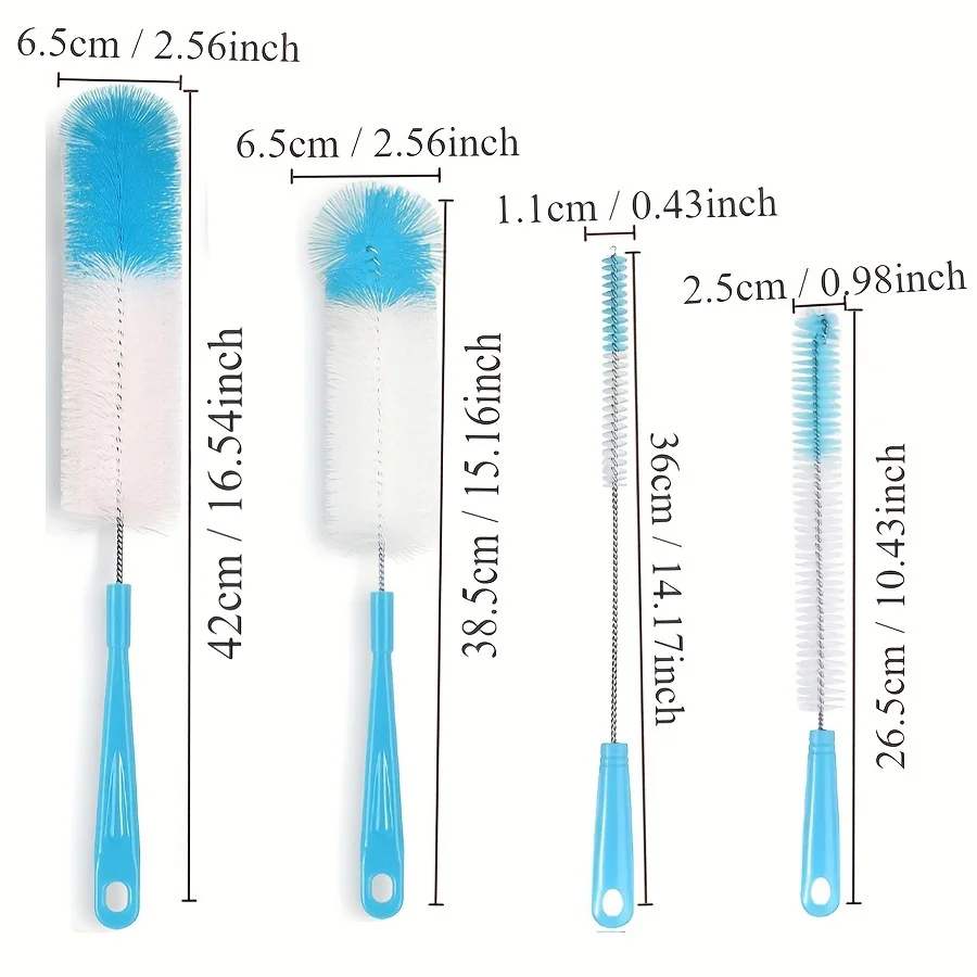 8-delige flessenreinigingsbors - Worbla Thermoplastic recensie en prijs