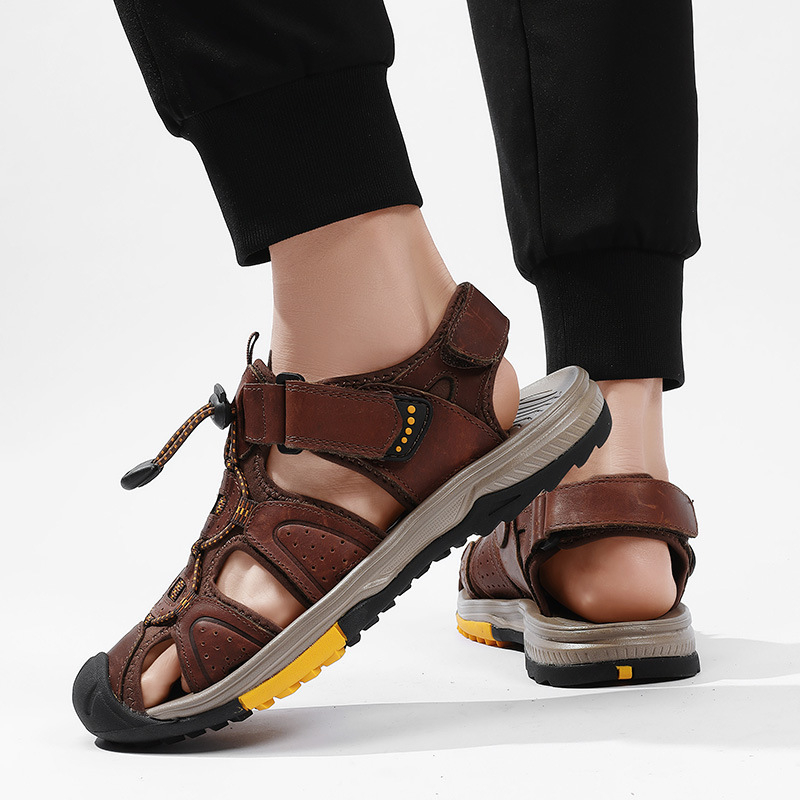 Grote maat nieuwe zomer heren  - Velcro Hook Loop recensie en prijs