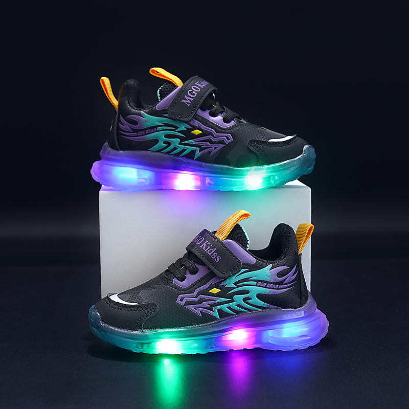Mgo Kidss Teen Led Cartoon Dra - Velcro Hook Loop recensie en prijs
