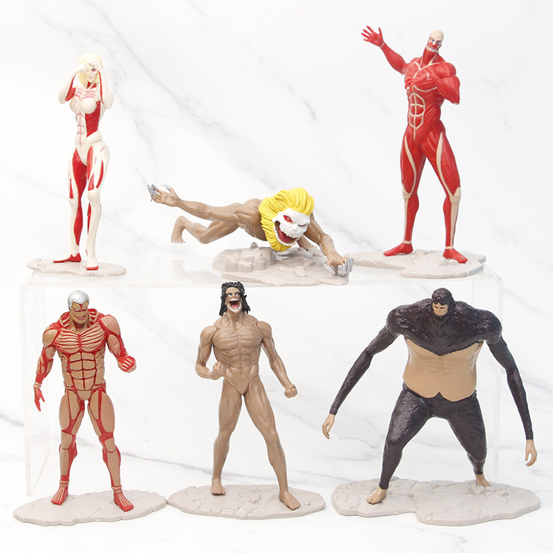 8 stks Aanval op Titan Anime F - Kotobukiya Artfx recensie en prijs
